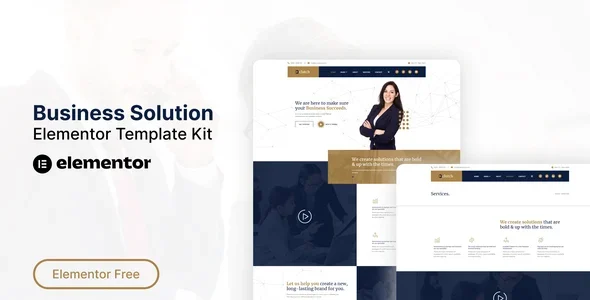 Clutch - Business Solution Elementor Template Kit