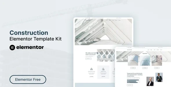 FourWall - Construction Elementor Template Kit