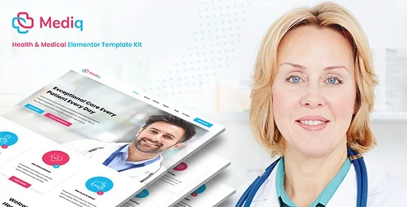 Mediq - Health & Medical Elementor Template Kit