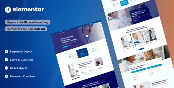 Sphere - Healthcare Consulting Elementor Template Kit