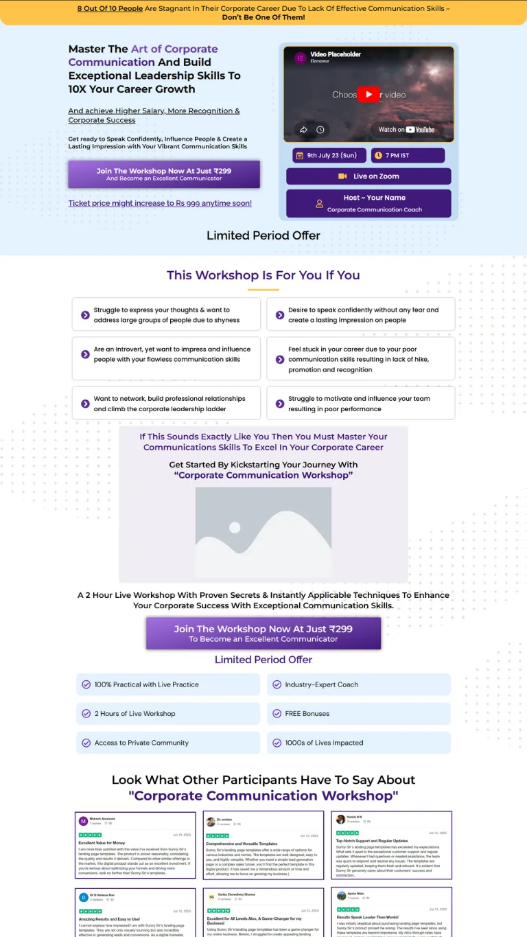 800+ High Converting Landing Page 04