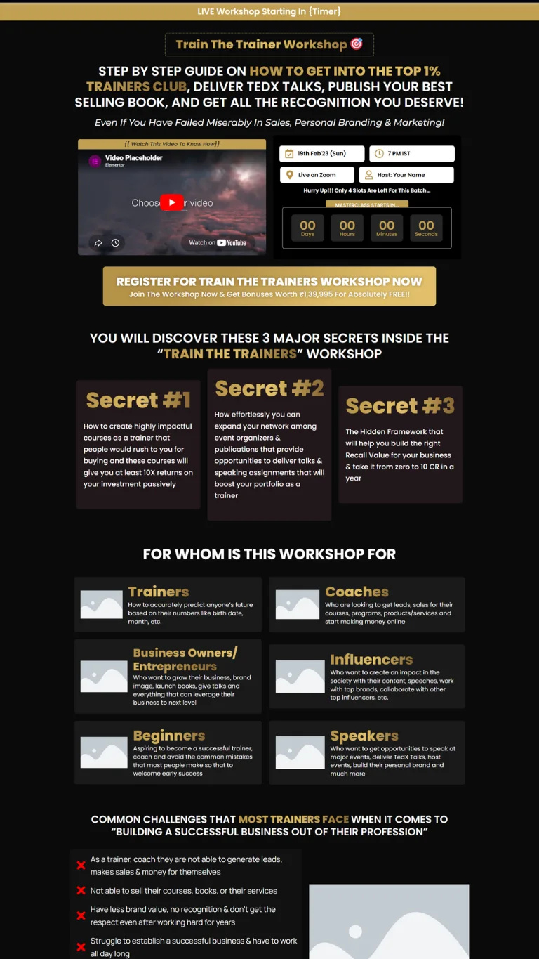 800+ High Converting Landing Page 05